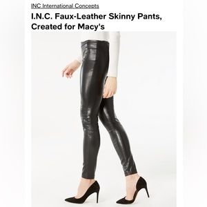 New Faux Leather Pants